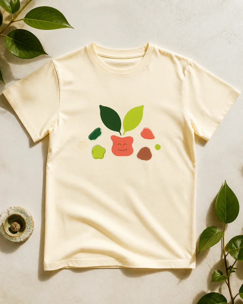 Projection conceptuelle — T-shirt Pote de plante